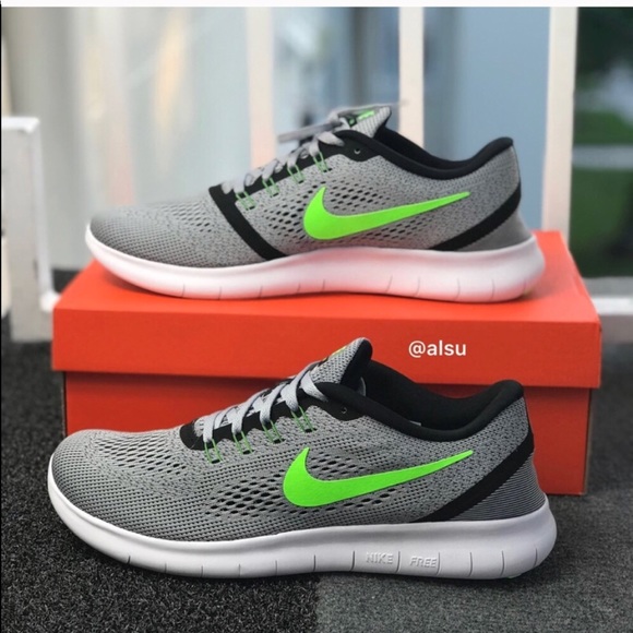 Nike Men's Free Rn Pure Platinum AUTHENTIC - Picture 4 of 7